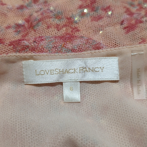 LoveShackFancy Roey Dress in Autumn Rose Size 6 - Picture 5 of 5